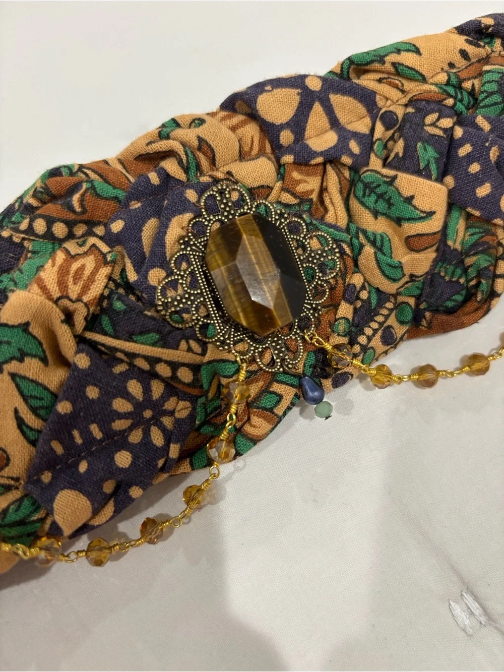 Curried Myrrh Willa Braided Headband